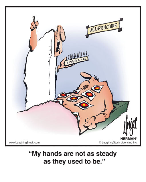 My hands are not as steady as they used to be.