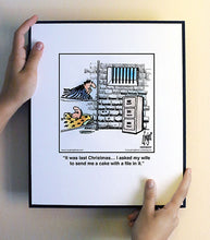 Load image into Gallery viewer, It was last Christmas… I asked my wife to send me a cake with a file in it.