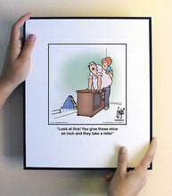 Load image into Gallery viewer, Look at this! You give those mice an inch and they take a mile!