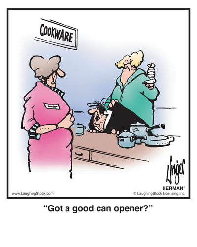 Got a good can opener?