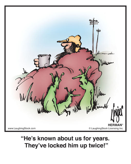 He’s known about us for years. They’ve locked him up twice!