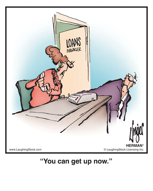 You can get up now.