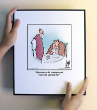 Load image into Gallery viewer, How much do unemployed veterans usually tip?