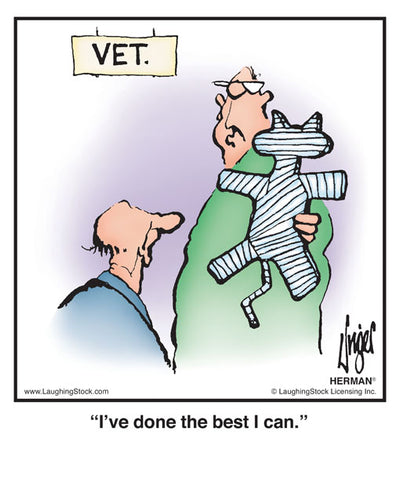 I’ve done the best I can.