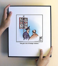 Load image into Gallery viewer, We get a lot of foreign visitors.