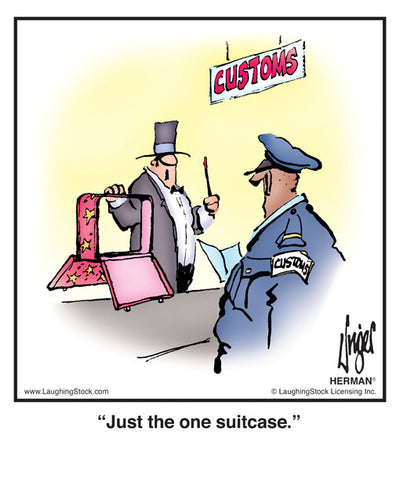 Just the one suitcase.