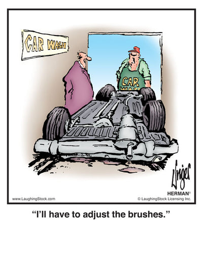 I’ll have to adjust the brushes.