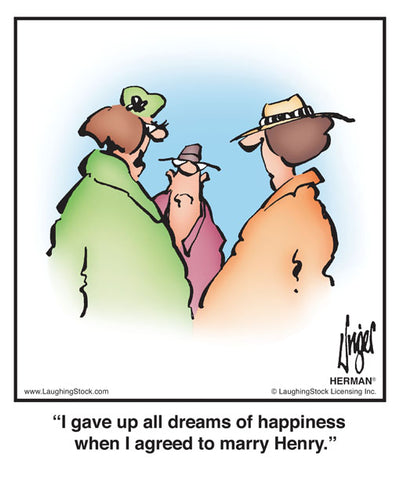 I gave up all dreams of happiness when I agreed to marry Henry.