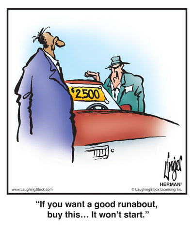 If you want a good runabout, buy this… It won’t start.