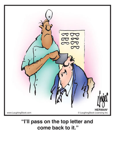 I’ll pass on the top letter and come back to it.