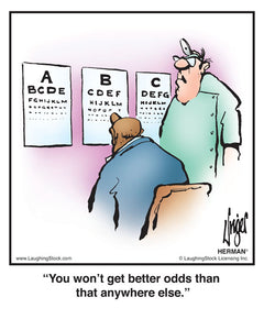 You won’t get better odds than that anywhere else.