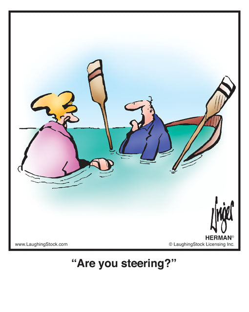 Are you steering?