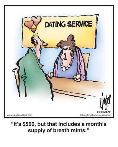 It’s $500, but that includes a month’s supply of breath mints.