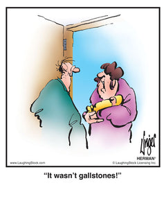It wasn’t gallstones!