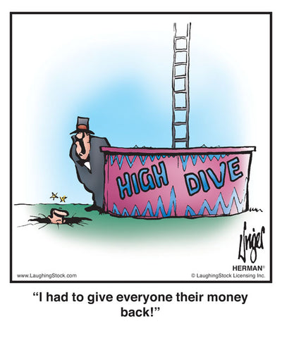 I had to give everyone their money back!