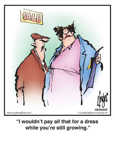 I wouldn’t pay all that for a dress while you’re still growing.