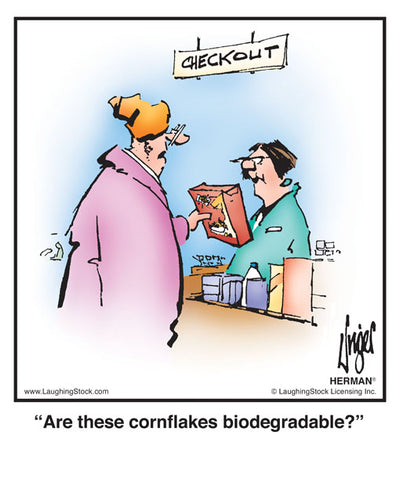Are these cornflakes biodegradable?