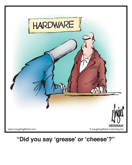 Did you say ‘grease’ or ‘cheese’?