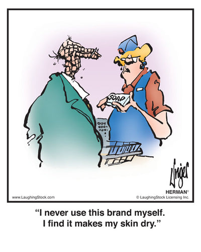 I never use this brand myself. I find it makes my skin dry.