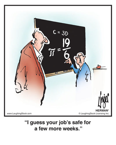 I guess your job’s safe for a few more weeks.