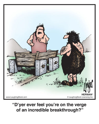 D’yer ever feel you’re on the verge of an incredible breakthrough?