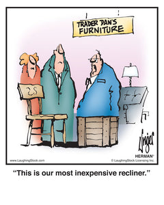This is our most inexpensive recliner.