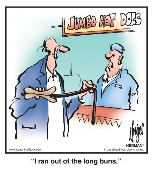 I ran out of the long buns.