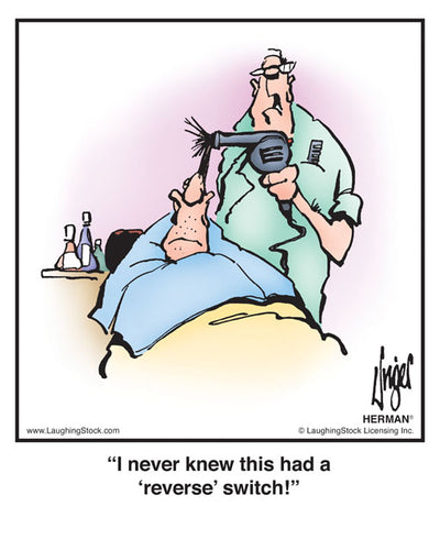 I never knew this had a ‘reverse’ switch!