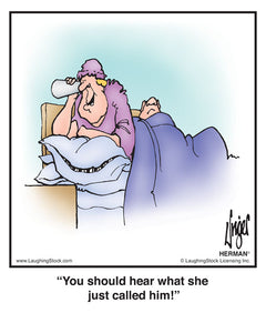 You should hear what she just called him!
