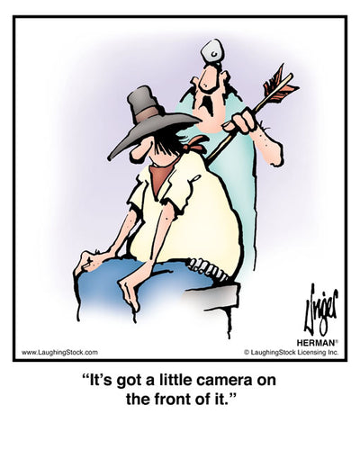 It’s got a little camera on the front of it.