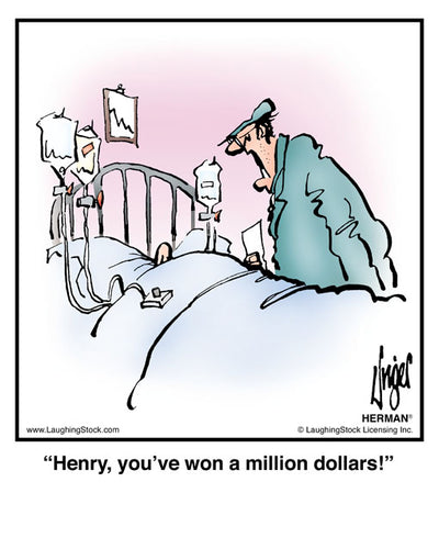 Henry, you’ve won a million dollars!