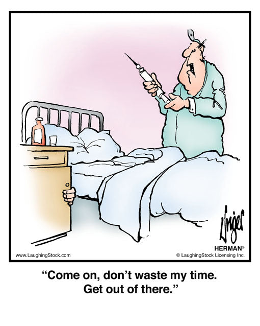 Come on, don’t waste my time. Get out of there.