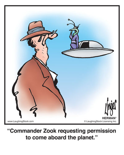 Commander Zook requesting permission to come aboard the planet.