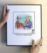 Load image into Gallery viewer, The toaster’s all clogged up again.