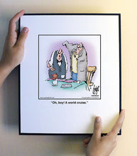 Load image into Gallery viewer, Oh, boy! A world cruise.