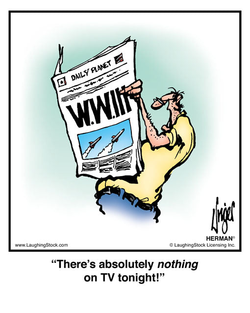 There’s absolutely nothing on TV tonight!
