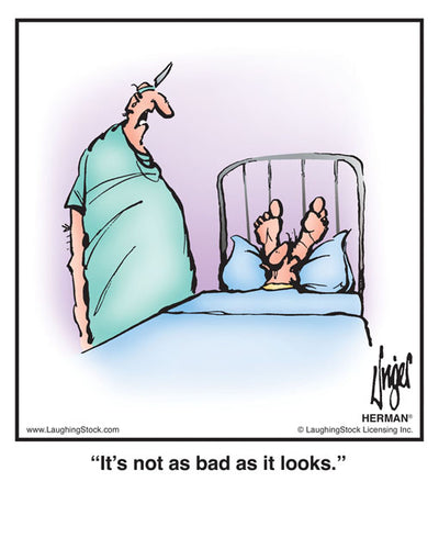 It’s not as bad as it looks.