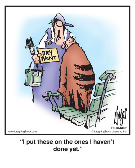 I put these on the ones I haven’t done yet.