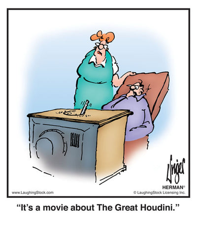 It’s a movie about The Great Houdini.