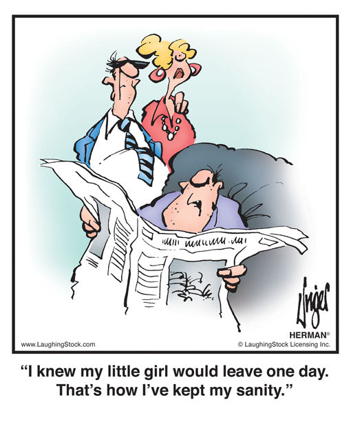 I knew my little girl would leave one day. That’s how I’ve kept my sanity.