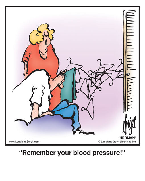 Remember your blood pressure!