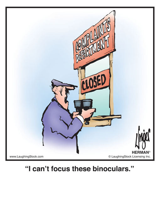 I can’t focus these binoculars.