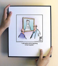 Load image into Gallery viewer, I did quite a bit of painting in the hospital.