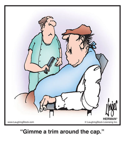 Gimme a trim around the cap.