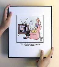 Load image into Gallery viewer, This self-adjusting set is giving me the creeps!