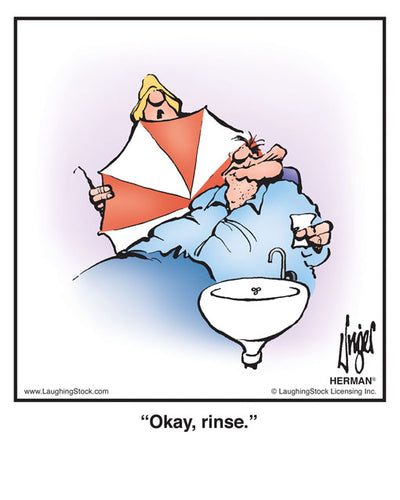 Okay, rinse.