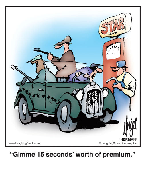 Gimme 15 seconds’ worth of premium.