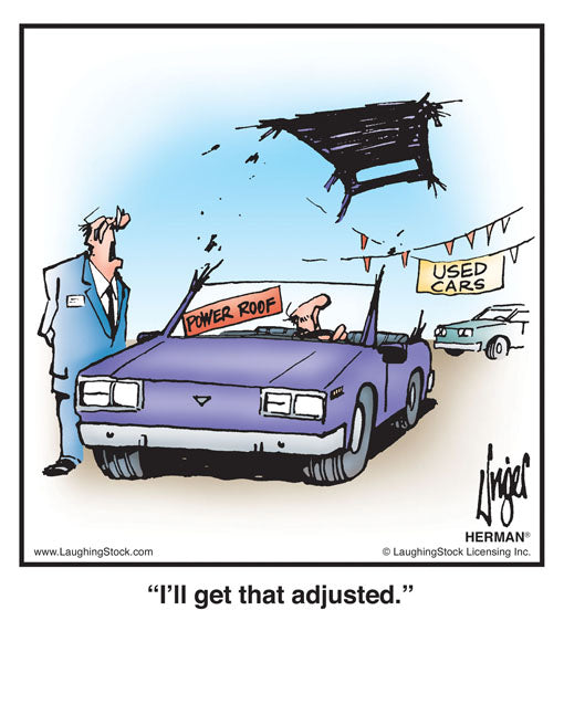 I’ll get that adjusted.