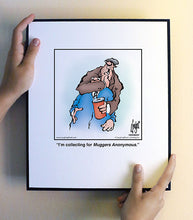 Load image into Gallery viewer, I’m collecting for Muggers Anonymous.