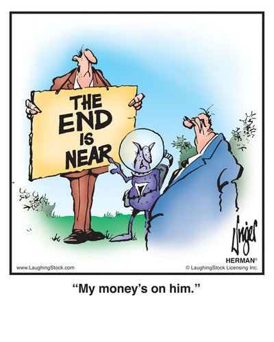 My money’s on him.